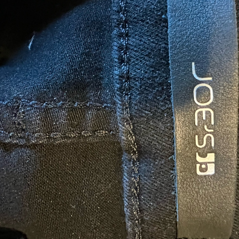 Joes Jeans Black with Metallic SilverSide Stripe Women's Size: 25 MSRP: $139 - Picture 3 of 7